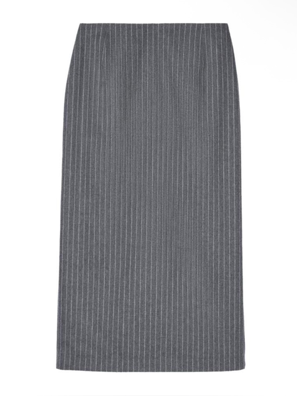 THE KOOPLES Cashmere-Wool Pinstripe Pencil Skirt Sz 3 - Picture 3 of 10